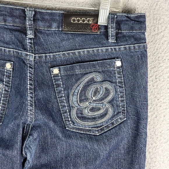 COOGI Jeans Size 7/8 Womens Denim Embroidered Logo Bootcut - Picture 4 of 13